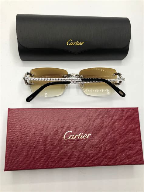 replica cartier wire glasses|pre owned cartier glasses.